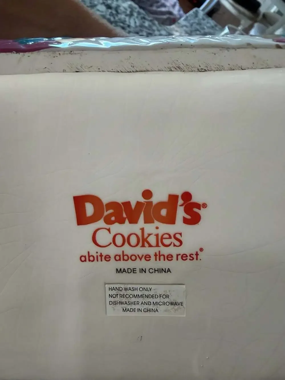 David's Cookies Sharif Handbag Ceramic Cookie Jar